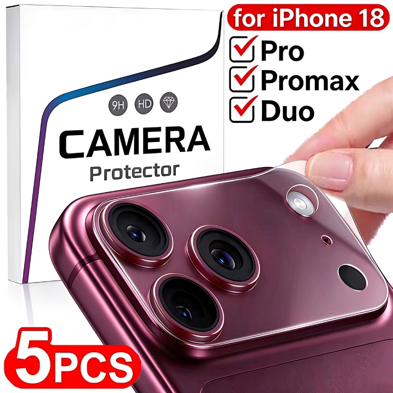 Hydrogel Screen Protector - 1-5 قطع من واقي عدسة الكاميرا