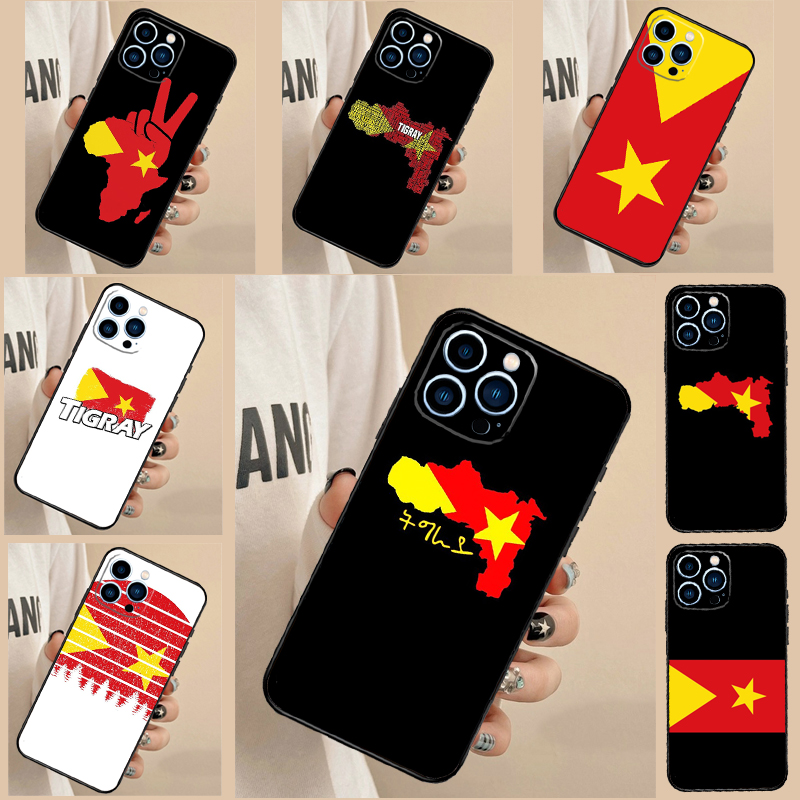Realme C67 - غطاء هاتف بتصميم علم تيغراي لهواتف