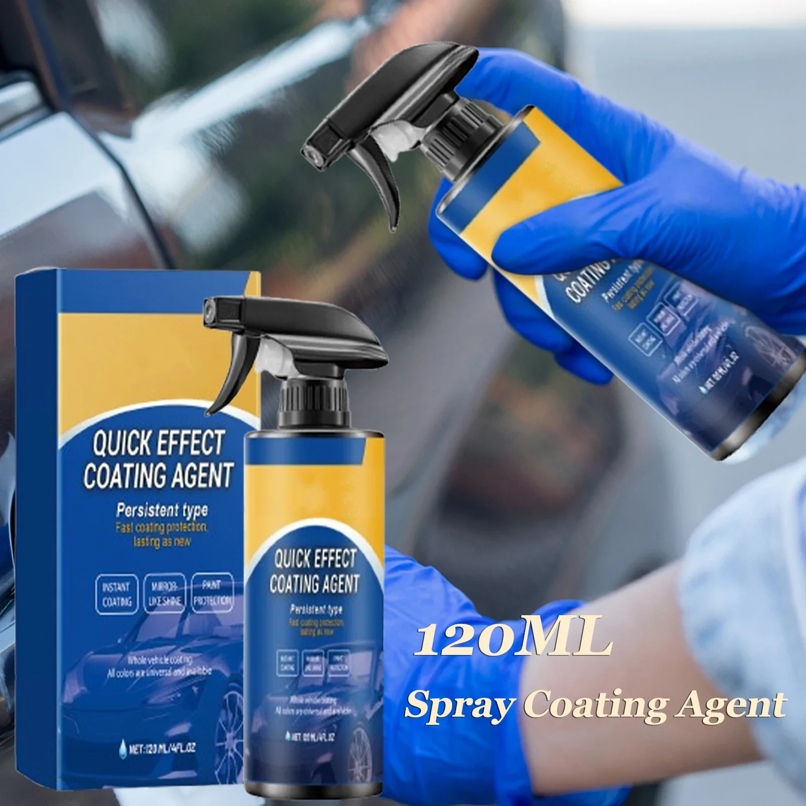 Nano Liquid Coating - رذاذ طلاء سيارات جديد مضاد للماء