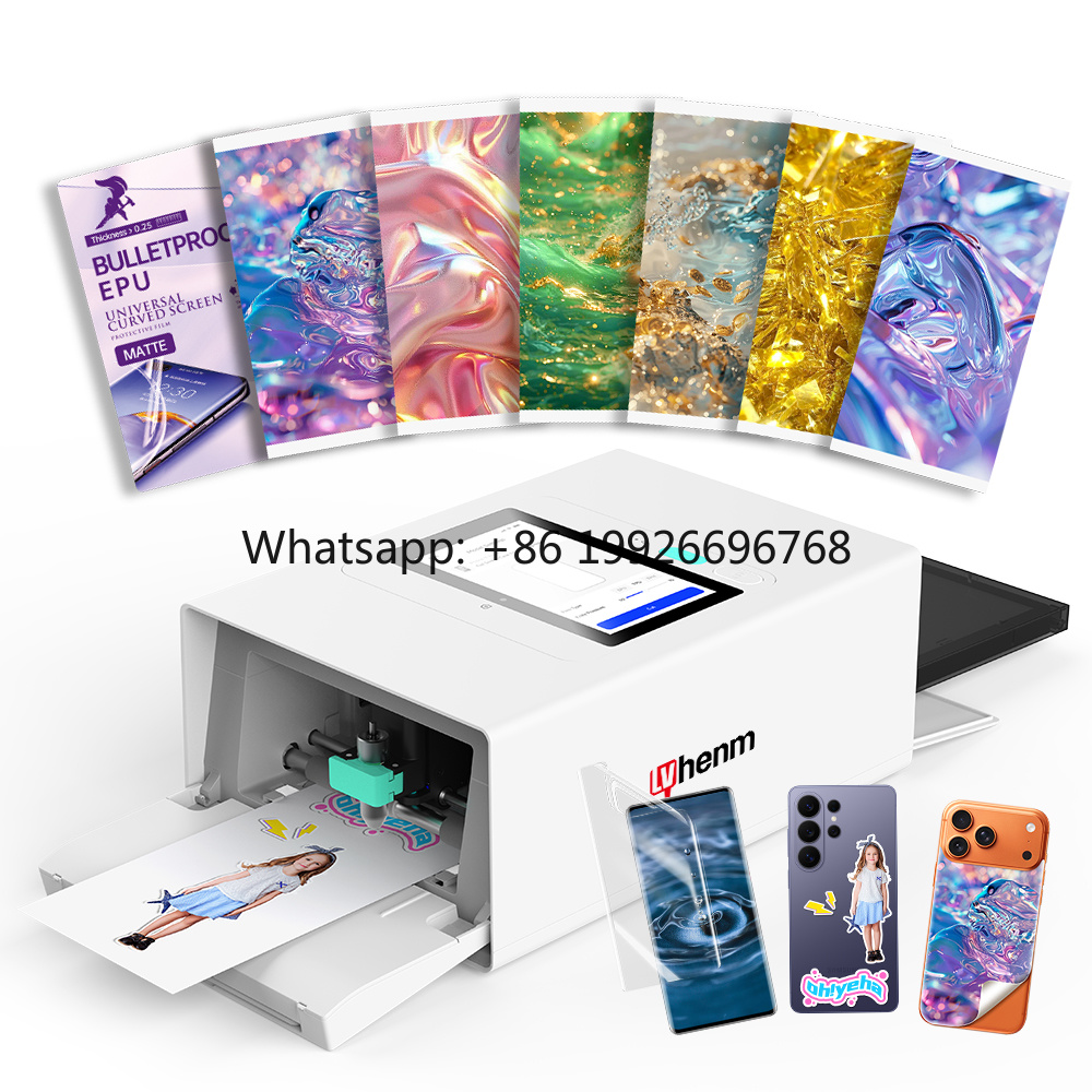 Hydrogel Screen Protector - طابعة أغطية هواتف محمولة عالية الدقة