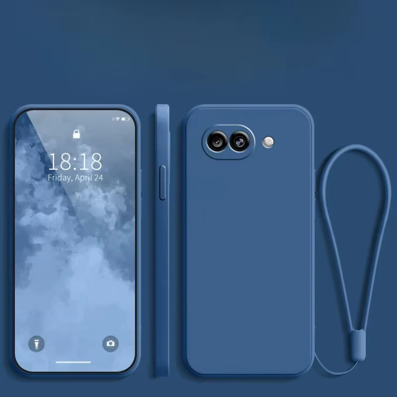 Google Pixel 9 - غطاء خلفي من السيليكون الناعم المقاوم