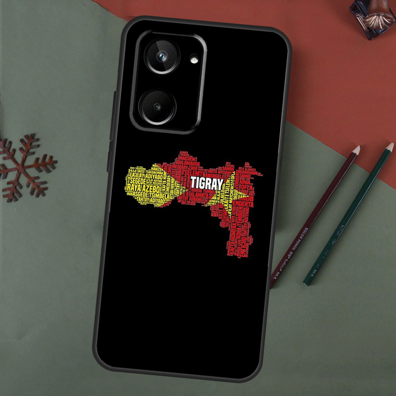 غطاء هاتف بتصميم علم تيغراي له - مراجعة Realme C67 وسعره