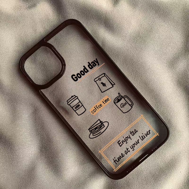 غطاء هاتف بنمط القهوة الدافئة  - مراجعة Samsung Galaxy A55 وسعره