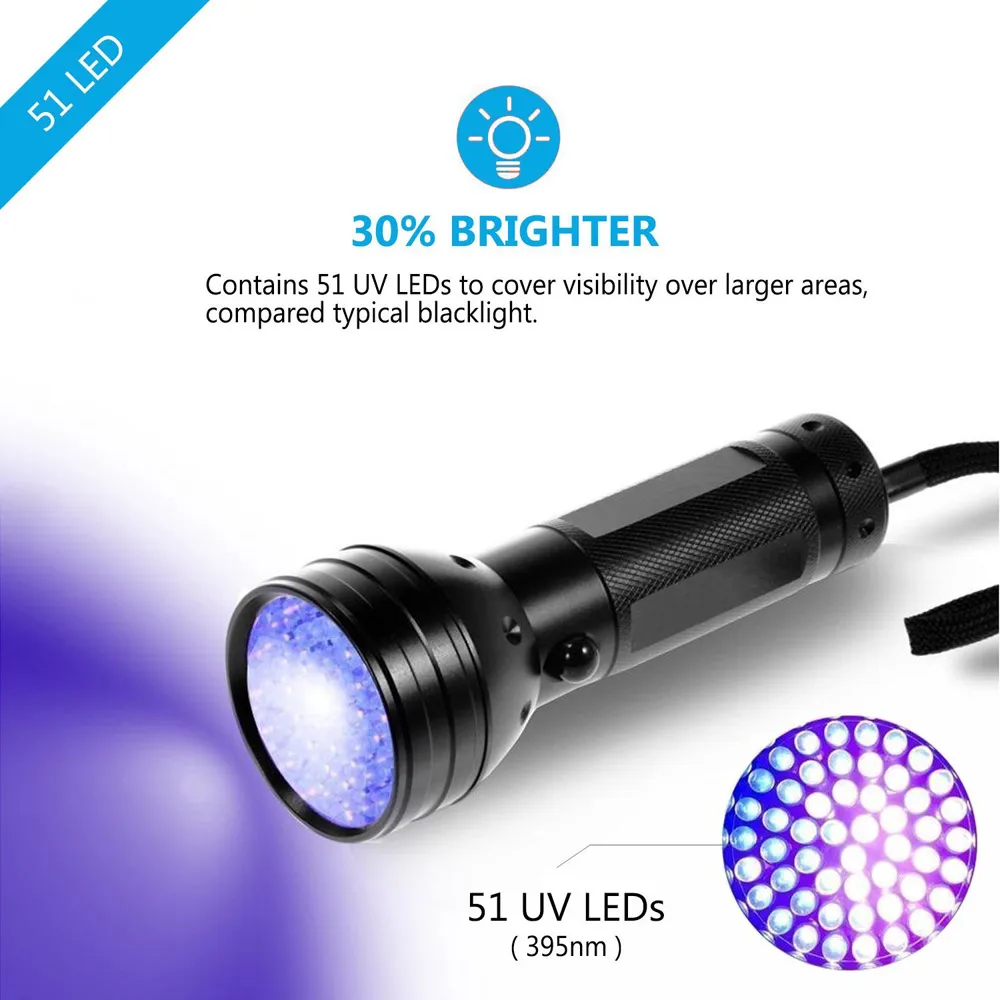 51 مصباح LED للأشعة فوق البنفس - مراجعة Liquid Uv Glue Kit وسعره
