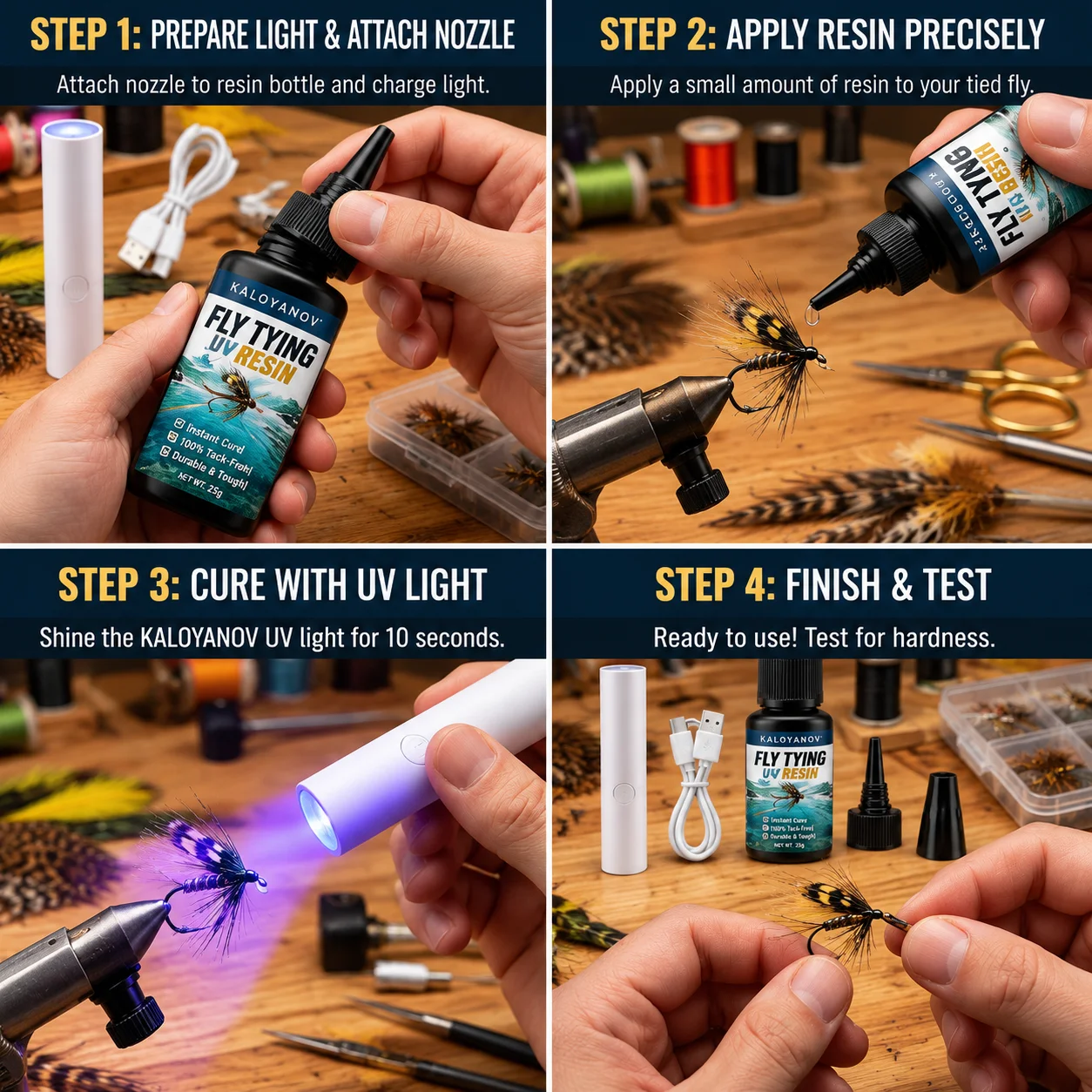 مجموعة أدوات احترافية لربط الذ - مراجعة Liquid Uv Glue Kit وسعره