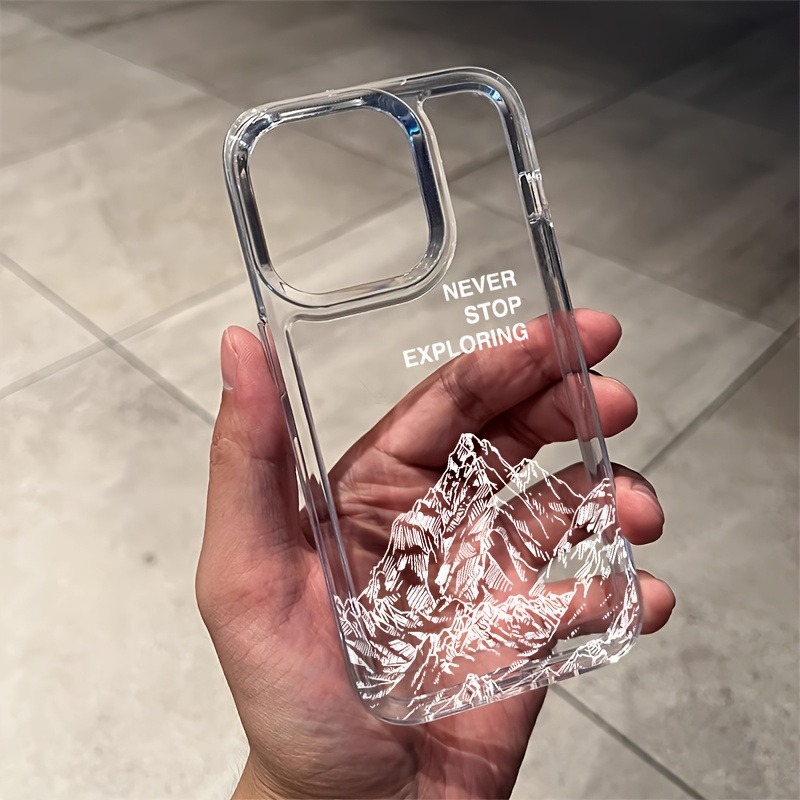 غطاء هاتف شفاف ناعم بتصميم خطو - مراجعة Apple Iphone 15 Pro Max وسعره