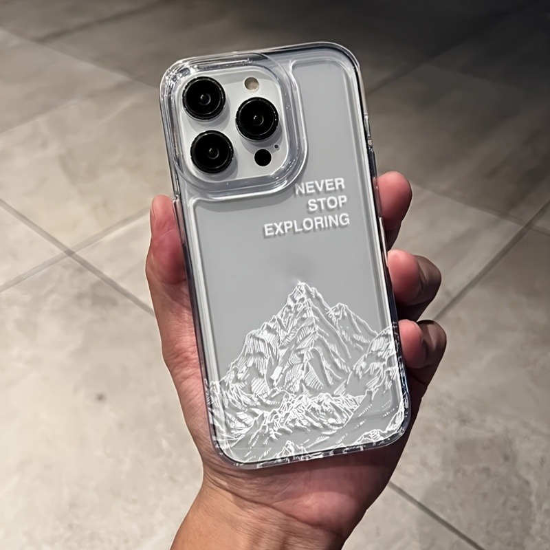 غطاء هاتف شفاف ناعم بتصميم خطو - مراجعة Apple Iphone 15 Pro Max وسعره