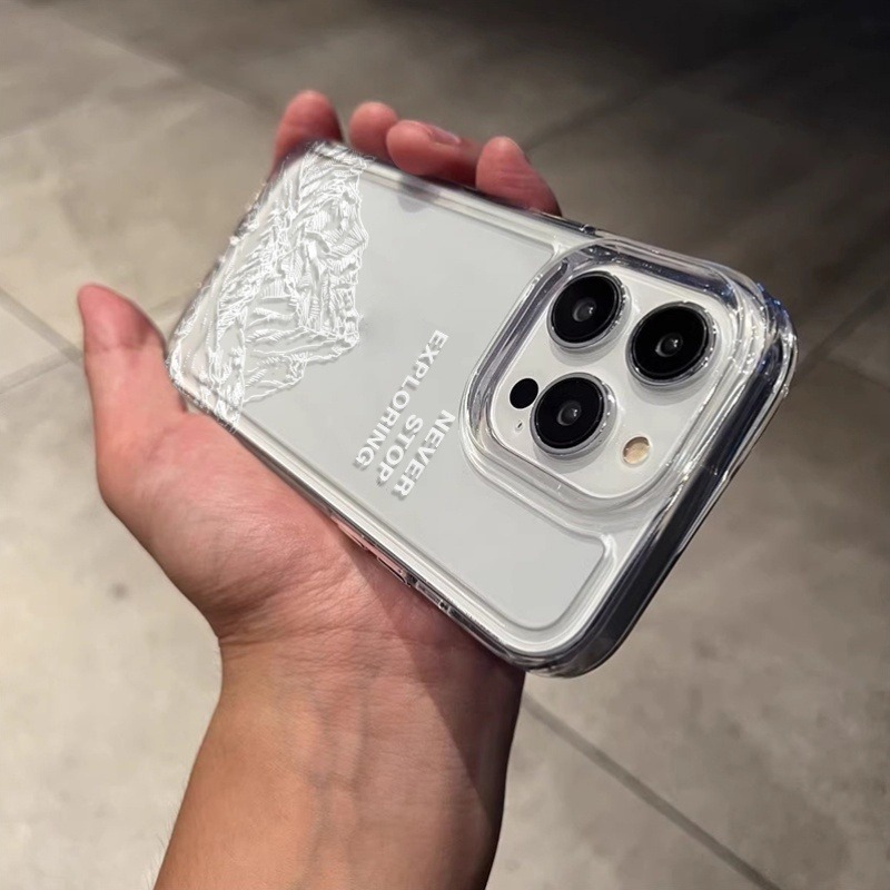 غطاء هاتف شفاف ناعم بتصميم خطو - مراجعة Apple Iphone 15 Pro Max وسعره